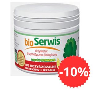 bioSerwis aktywator do szamb i oczyszczalni 400g