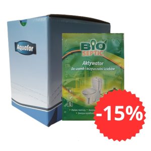 Aktywator do szamba oczyszczalni 20szt