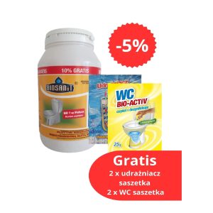 Biosanit preparat do szamba eko oczyszczalni 1,1kg